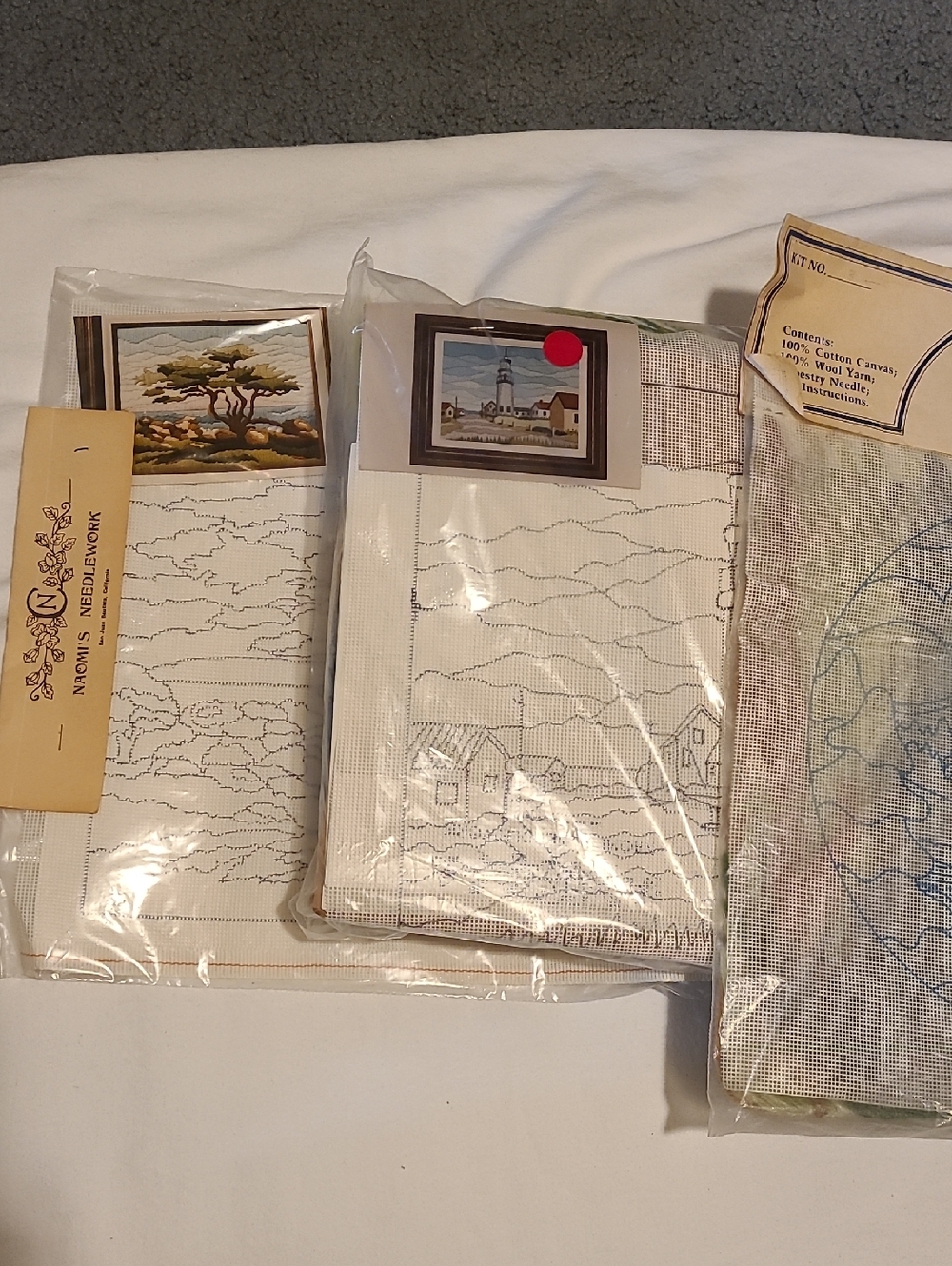 Needlework Naomis Scenic Yarn Beach Sea Forest